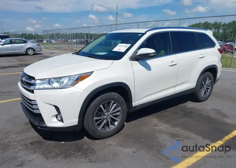 2019 Toyota Highlander Se/Xle из США, поврежденный, VIN 5TDKZRFH7KS551929